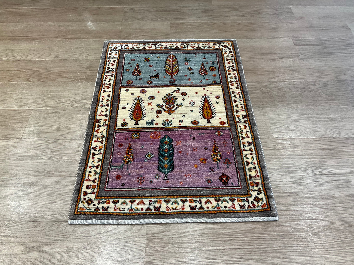 カシュクリギャッベ 89cm x62cm RJ16083