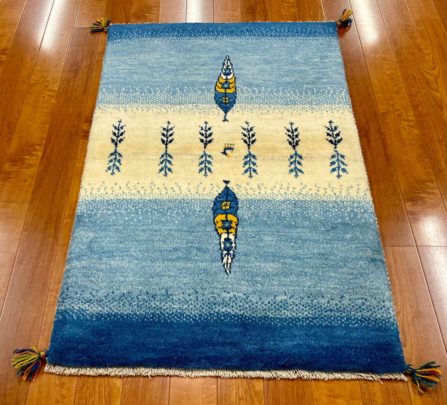 【オンライン限定】ギャッベ 120cm x 83cm RJ7122