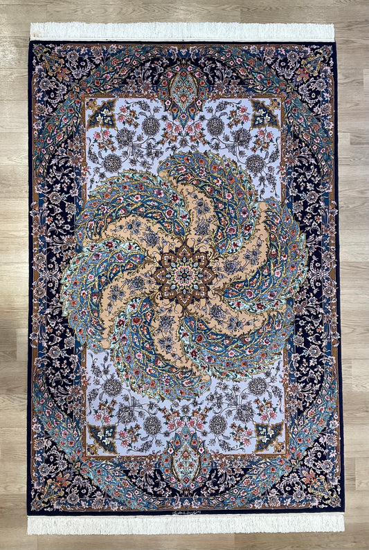 イスファハン ダーバリ工房 220cm x 150cm PS5214