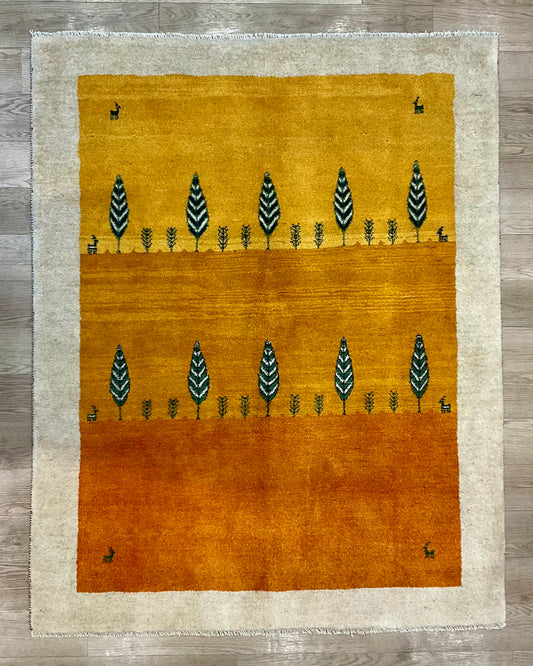 ギャッベ 193cm x 157cm RJ11752