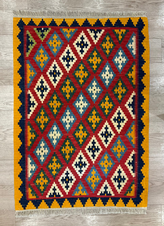 キリム 119cm x 82cm NT13034