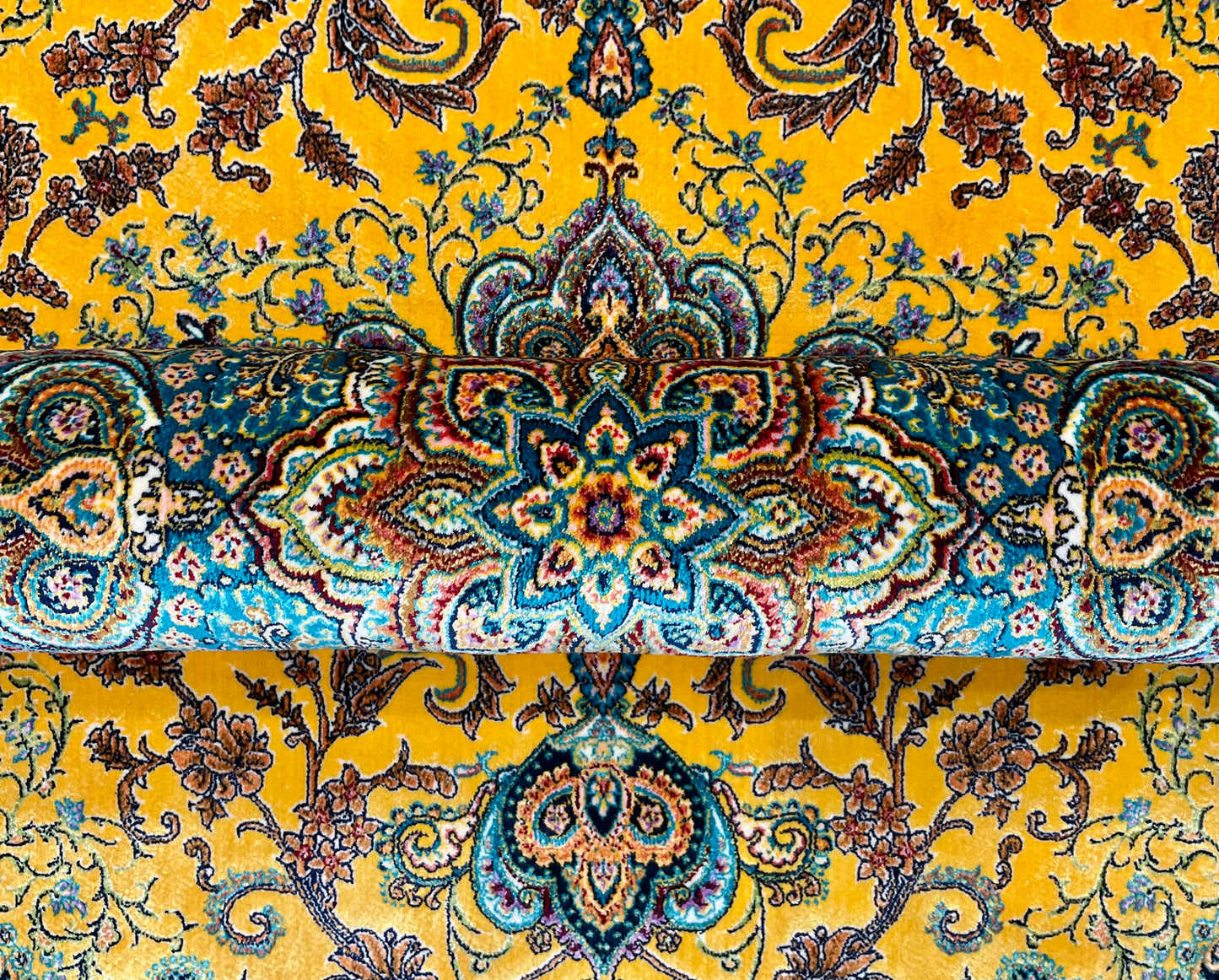 ペルシャンシルク 120cm x 80cm PS10689