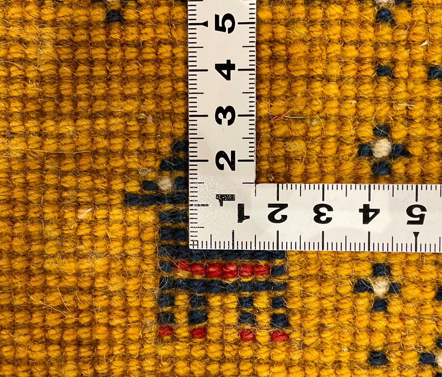 ギャッベ 43cm x 41cm Z1748