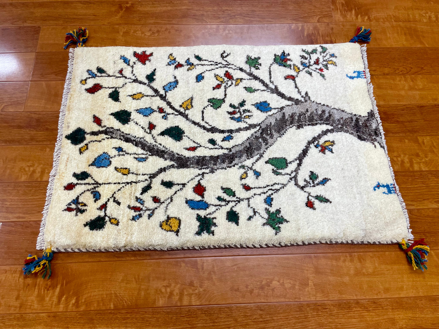 【オンライン限定】ギャッベ 87cm x 60cm RJ13808