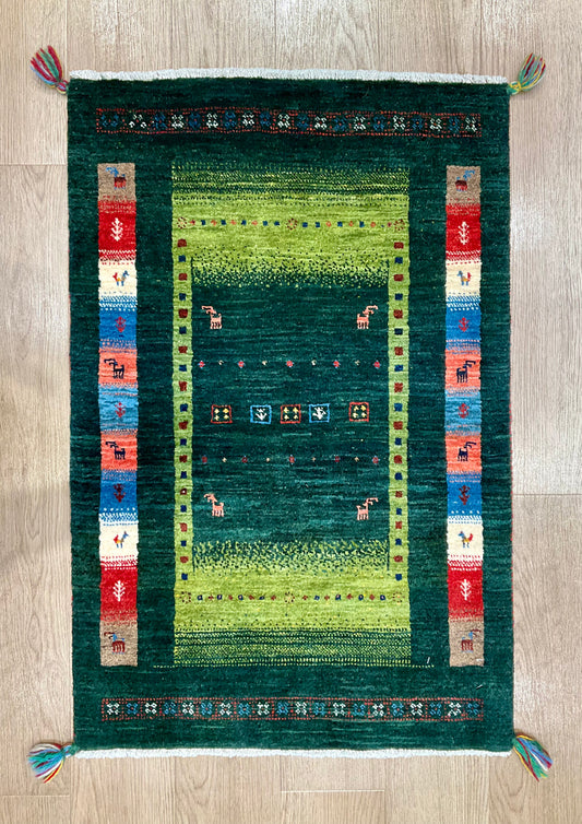 カシュクリギャッベ 98cm x 65cm BB24308