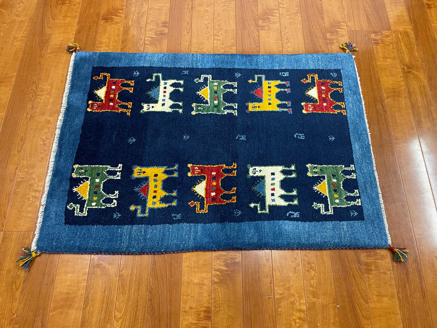 【オンライン限定】ギャッベ 122cm x 85cm RJ12774