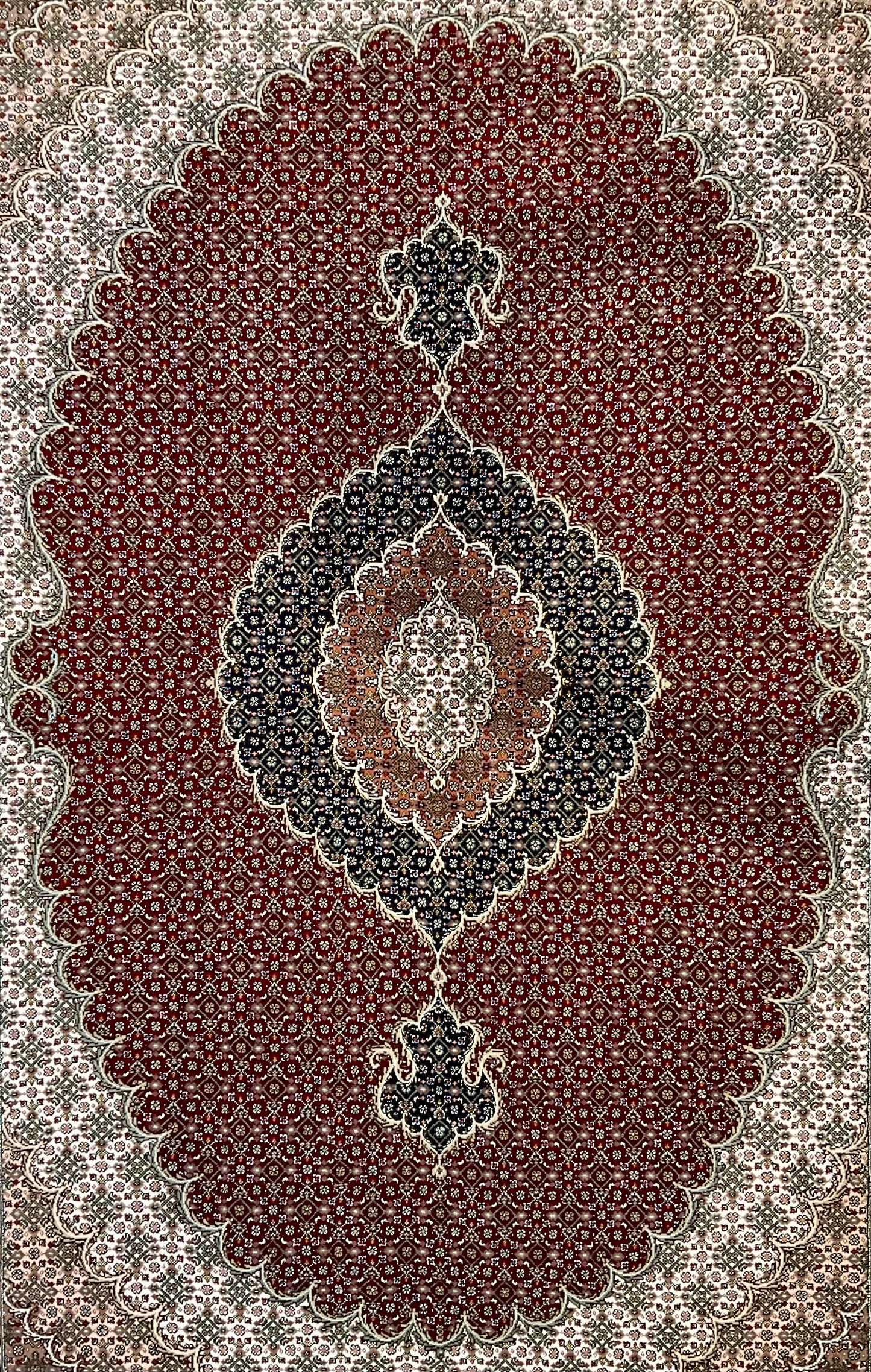 タブリーズ アブドラーヒ工房 212cm x 152cm PS3438