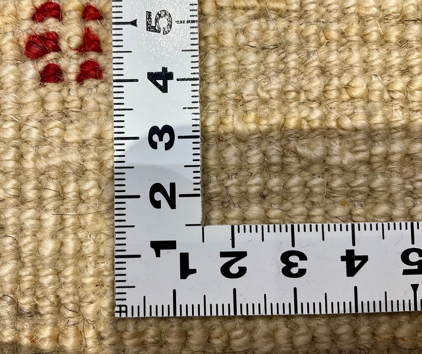 ギャッベ 42cm x 42cm T132