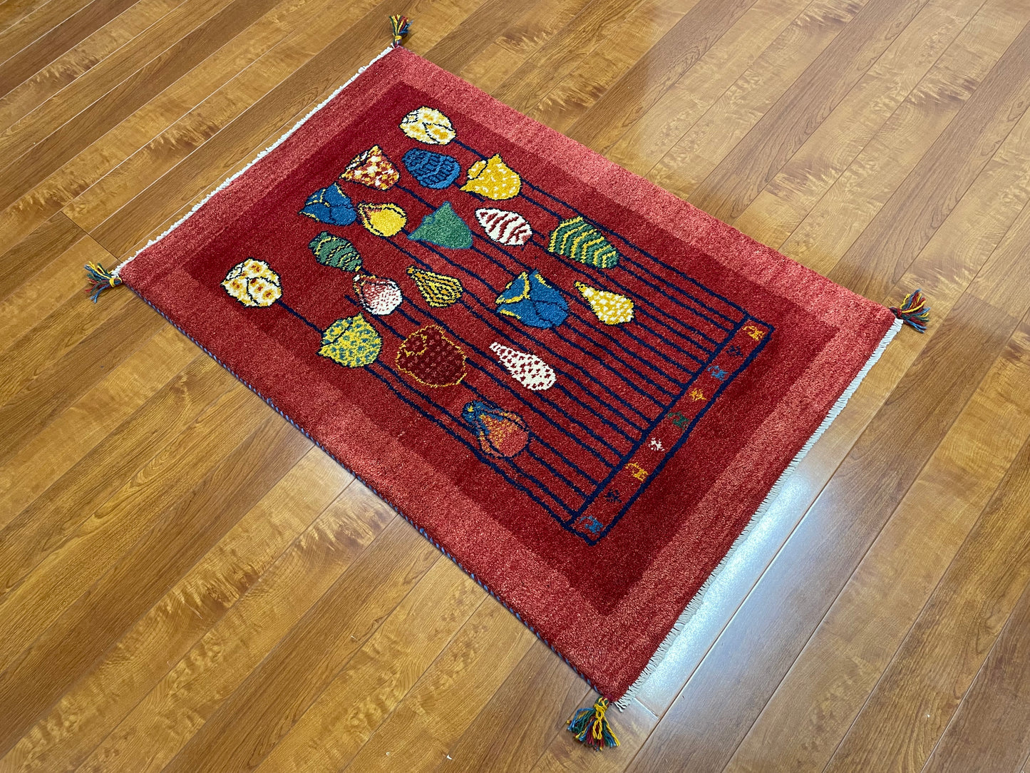 【オンライン限定】ギャッベ 123cm x 85cm RJ12781