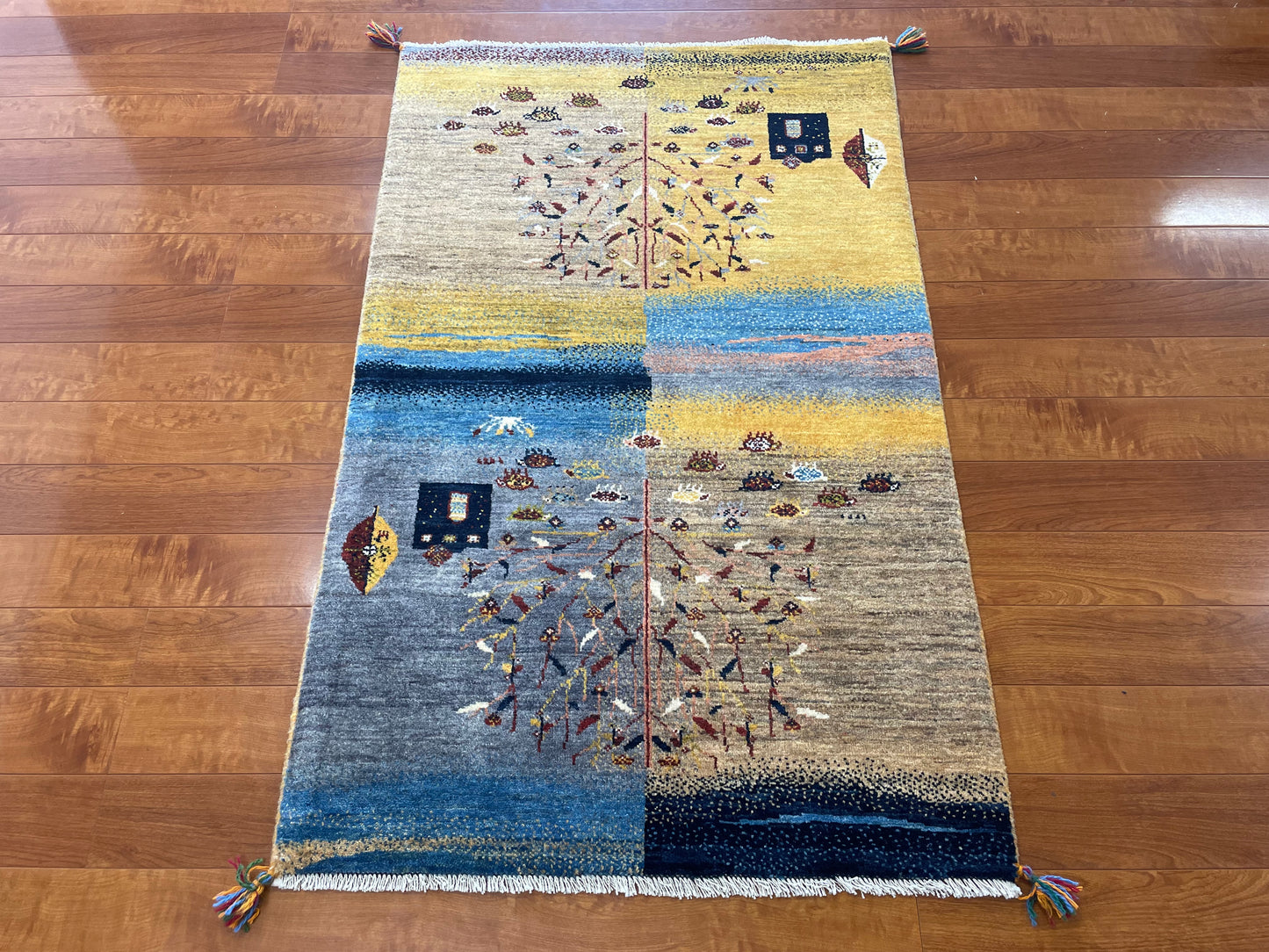 【オンライン限定】カシュクリギャッベ 133cm x 84cm RJ13010