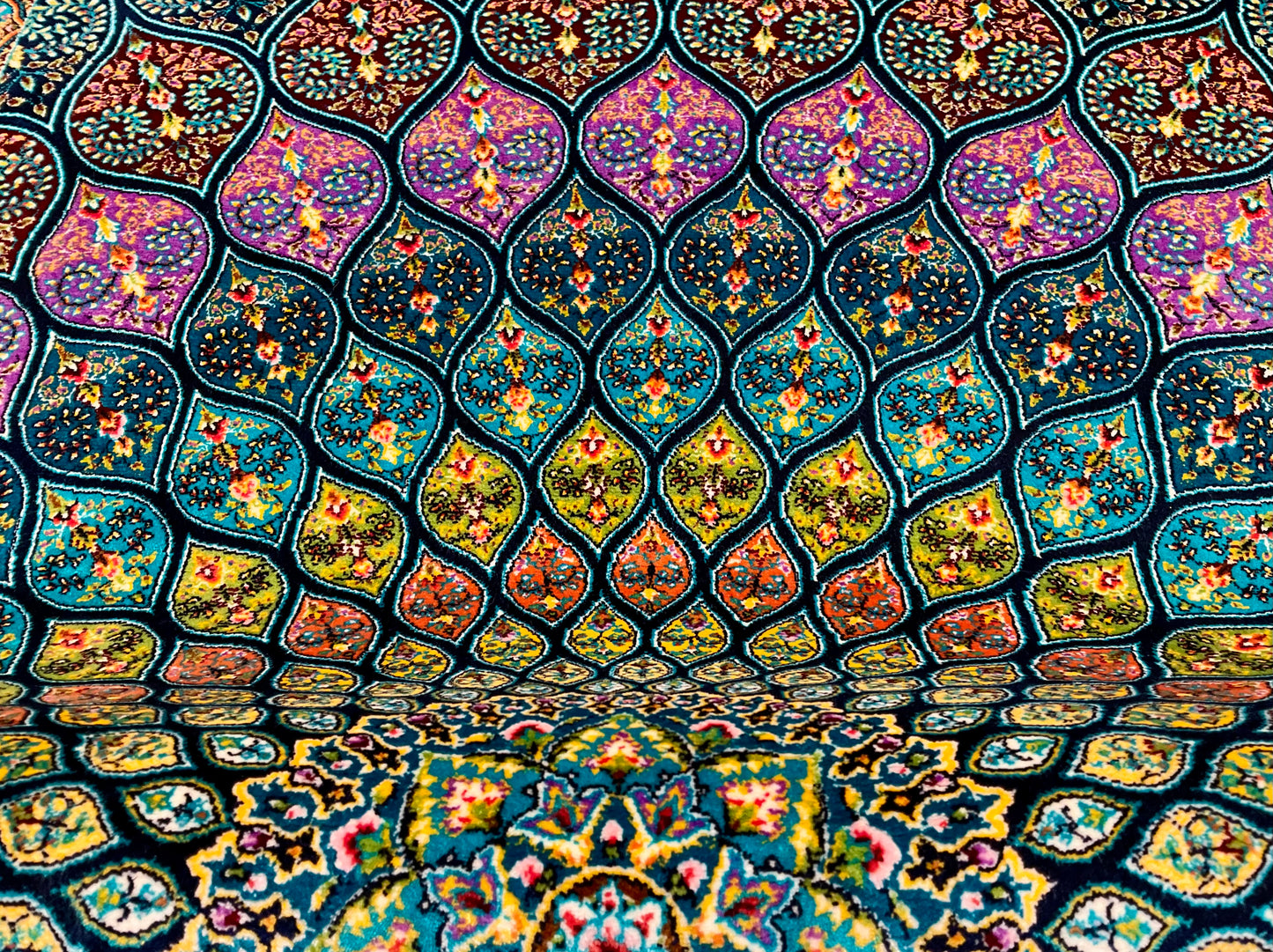 ペルシャンシルク 120cm x 80cm PS11002