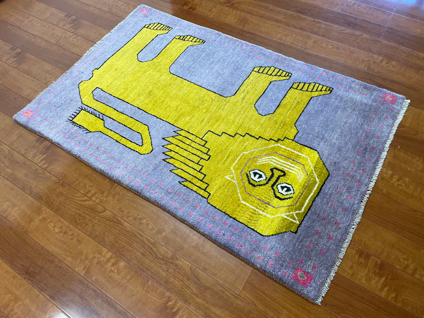 【オンライン限定】カシュクリギャッベ 130cm x 83cm RJ14024