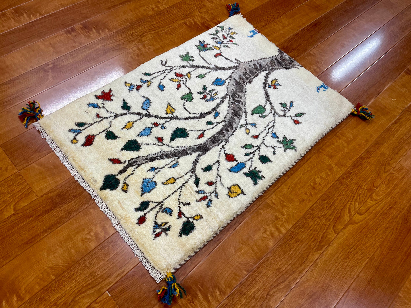 【オンライン限定】ギャッベ 87cm x 60cm RJ13808