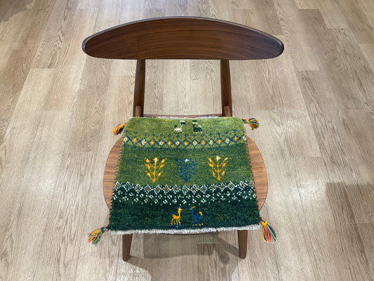 ギャッベ 40cm x 40cm AJ28963