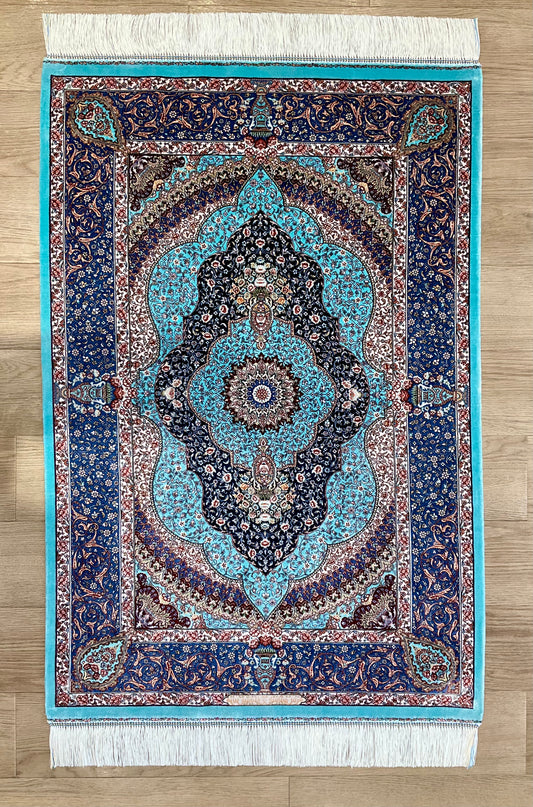 ペルシャンシルク 120cm x 80cm PS11812