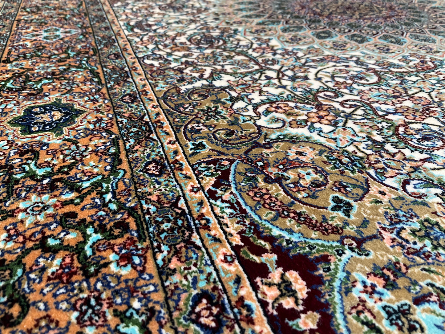 ペルシャンシルク 120cm x 80cm PS9644