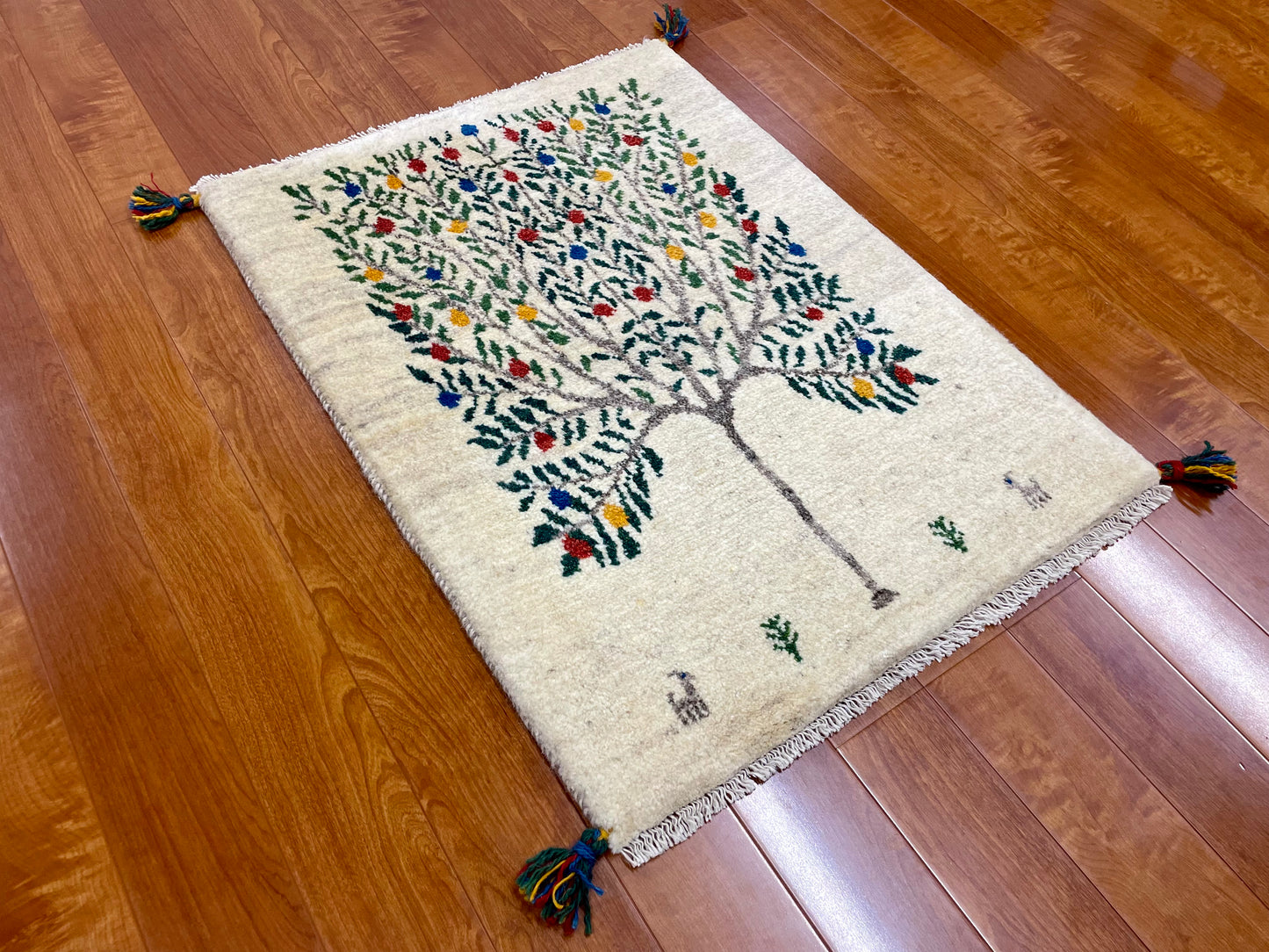 【オンライン限定】ギャッベ 88cm x 66cm RJ13796