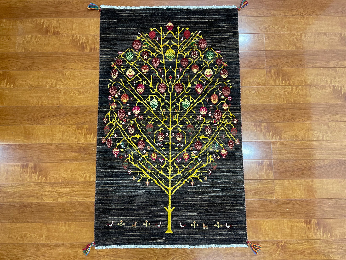【オンライン限定】カシュクリギャッベ 130cm x 80cm RJ13673