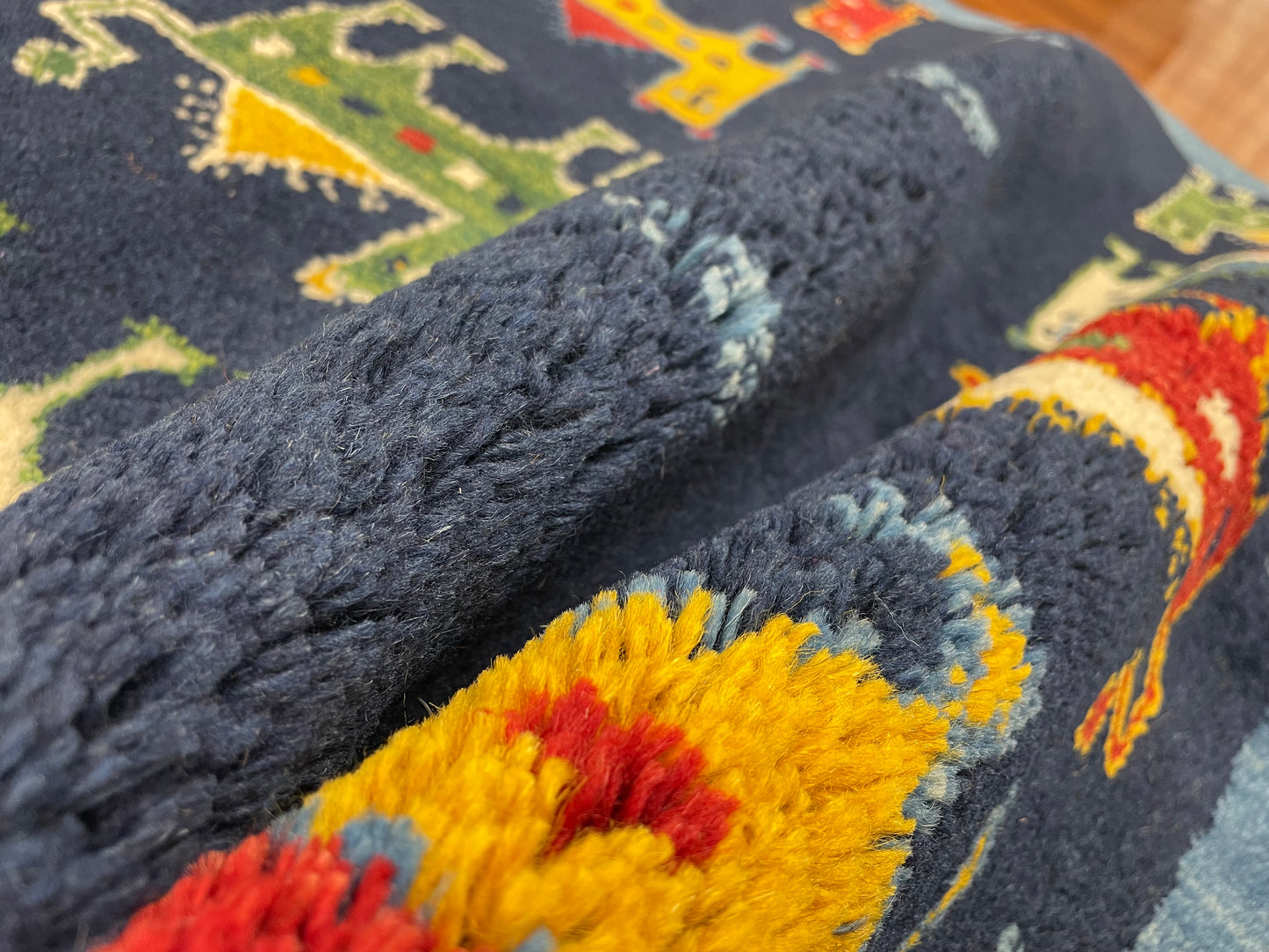 【オンライン限定】ギャッベ 122cm x 85cm RJ12774