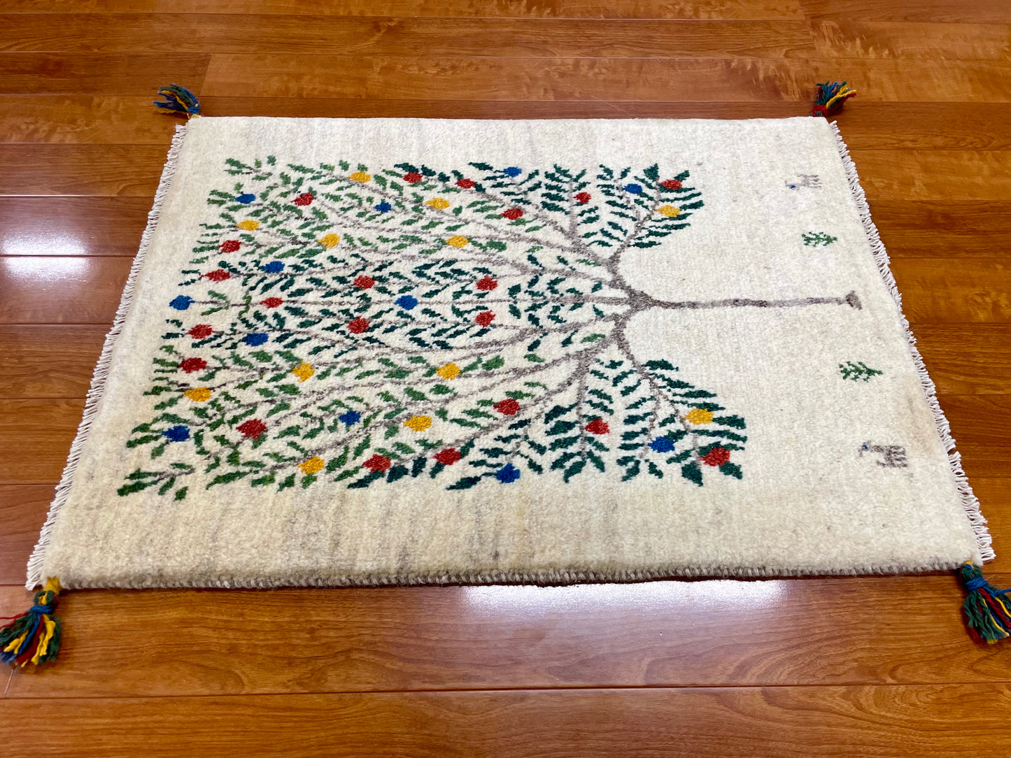 【オンライン限定】ギャッベ 88cm x 66cm RJ13796