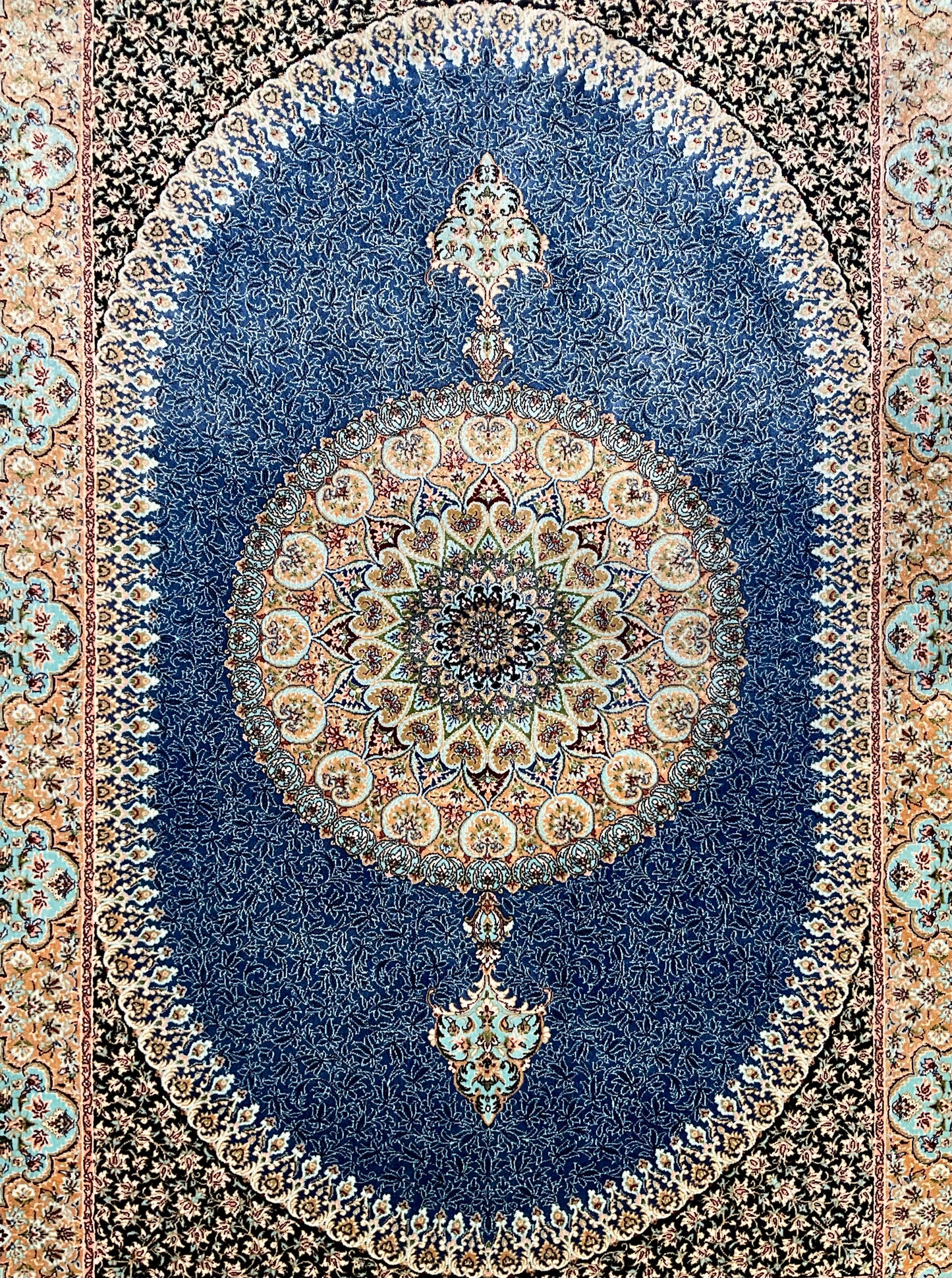 ペルシャンシルク 120cm x 80cm PS9647