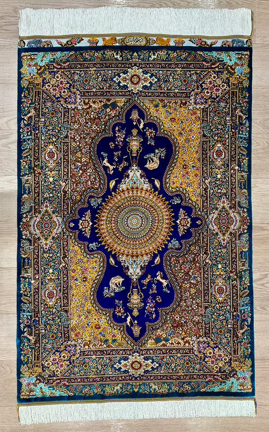 クム ジャムシーディ工房 118cm x 80cm PS9912