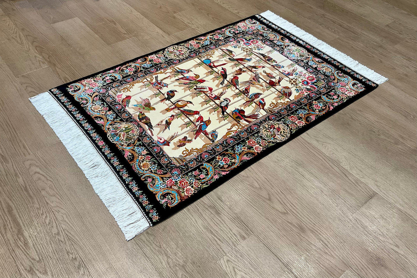 ペルシャンシルク 120cm x 80cm PS10454