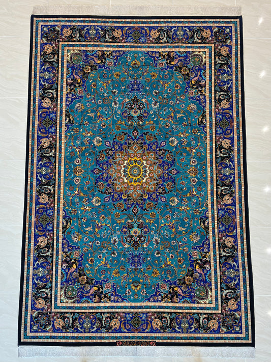【千葉店】イスファハン アールデ工房 307cm x 206cm PS12638
