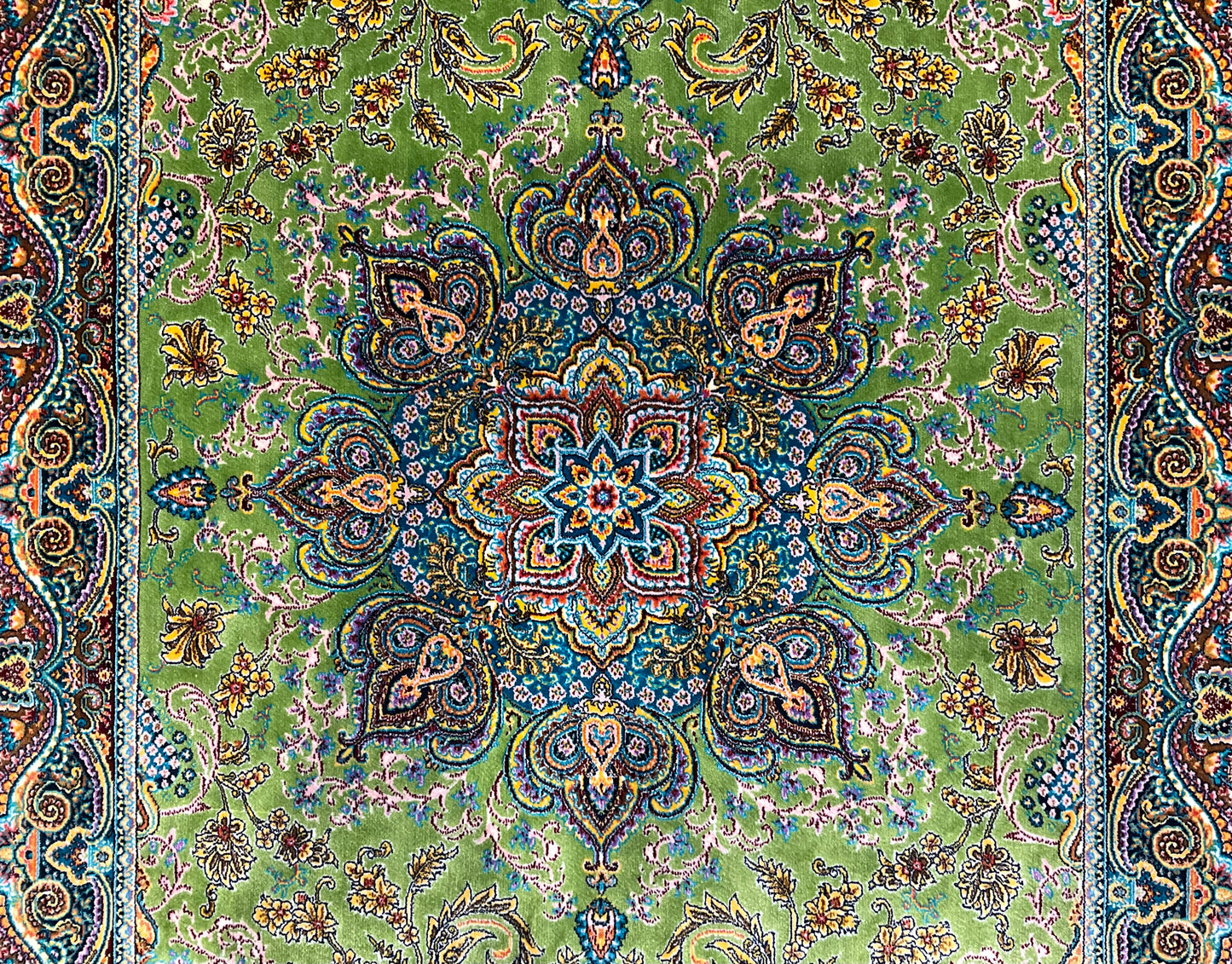 ペルシャンシルク 120cm x 80cm PS10693