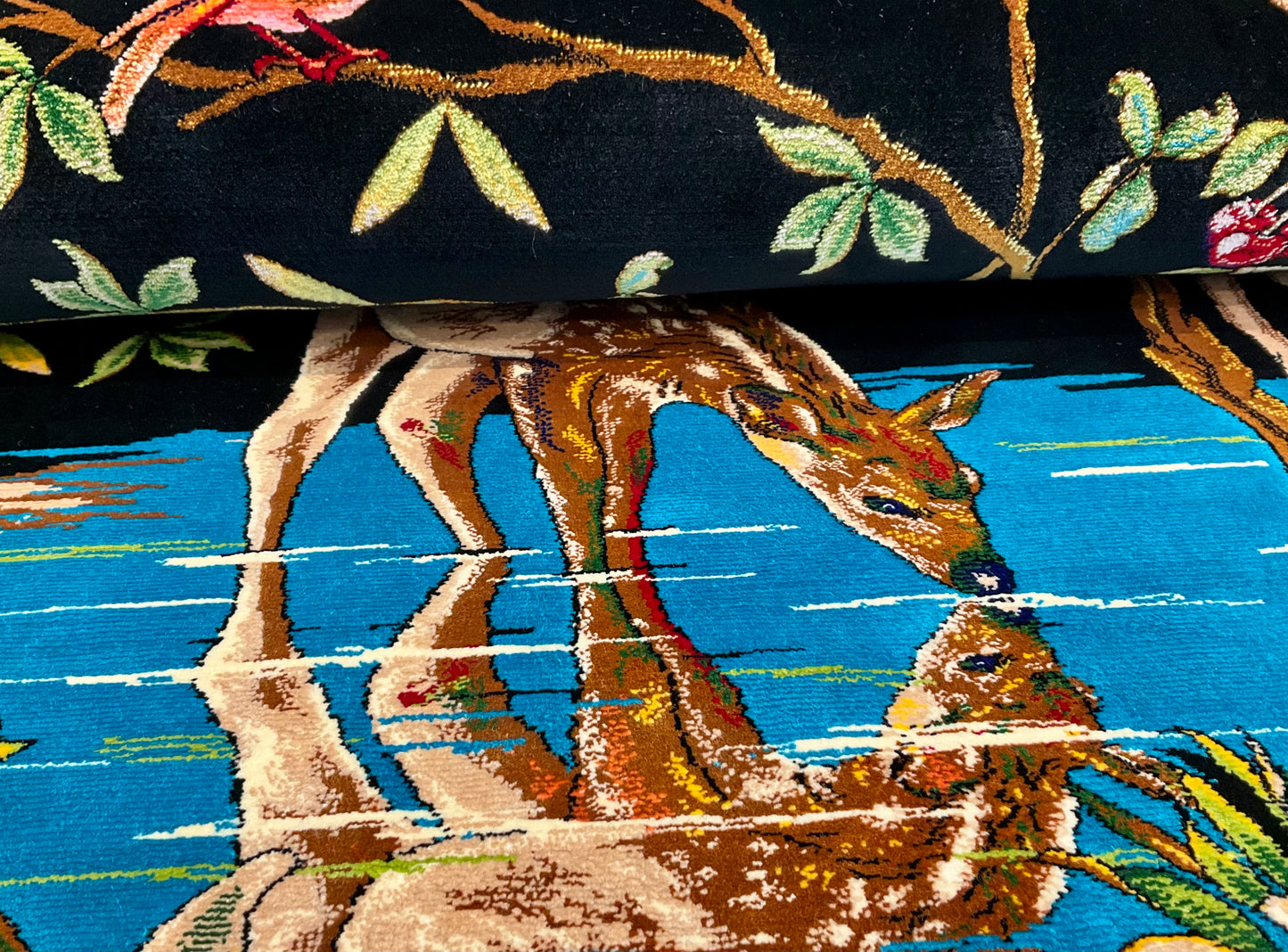 ペルシャンシルク 120cm x 80cm PS10493