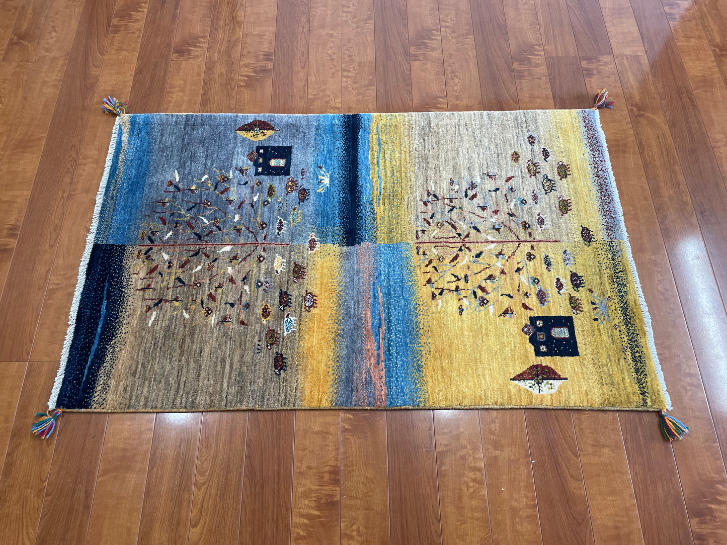 【オンライン限定】カシュクリギャッベ 133cm x 84cm RJ13010