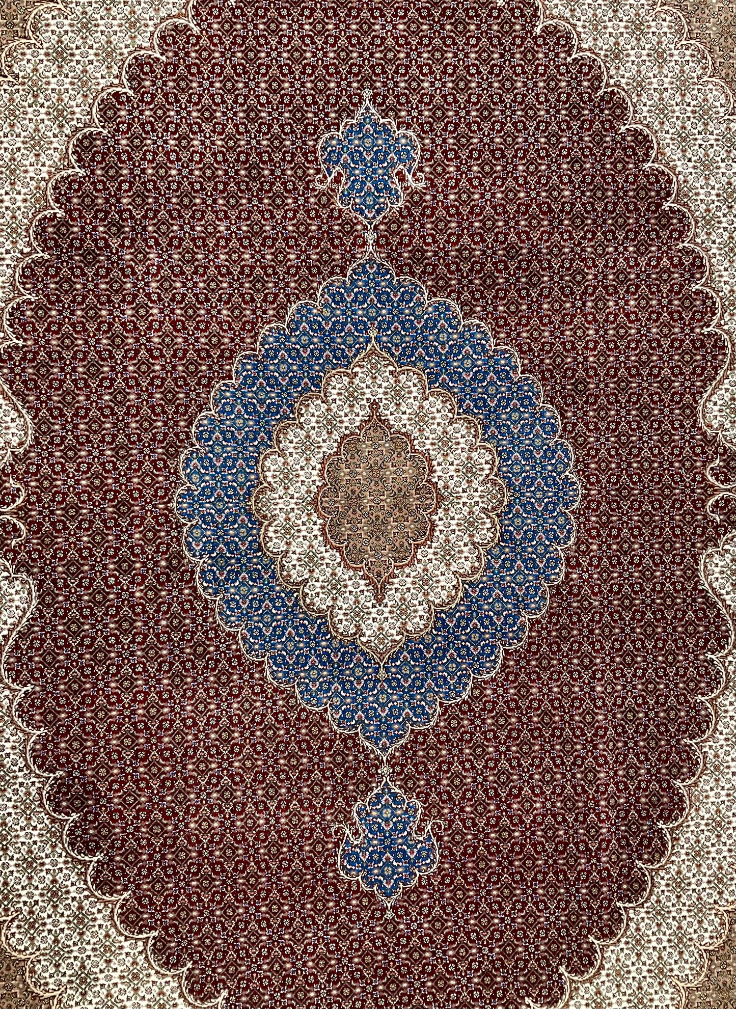 タブリーズ アブドラーヒ工房 263cm x 198cm PS5289