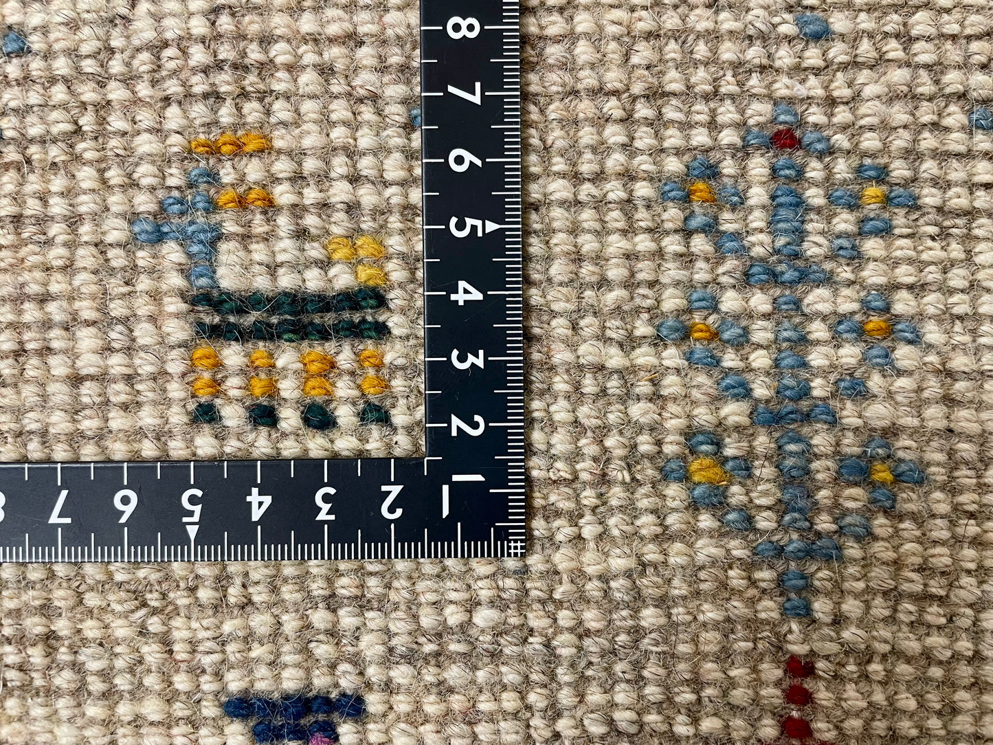 【オンライン限定】ギャッベ 90cm x 60cm (楕円形) RJ12470