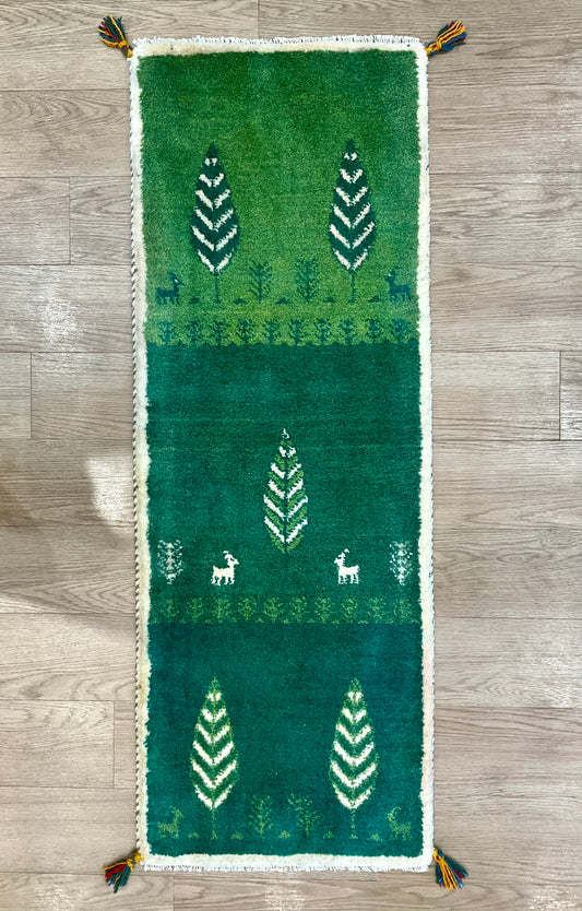 【福岡店】ギャッベ 144cm x 50cm RJ15811