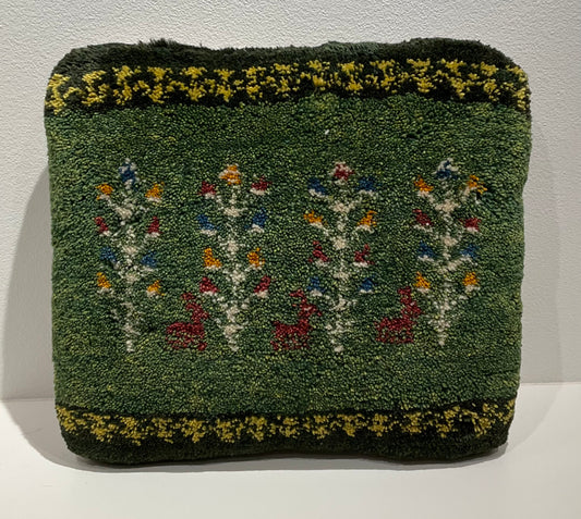 【福岡店】ギャッベクッション 43cm x 38cm Z2882