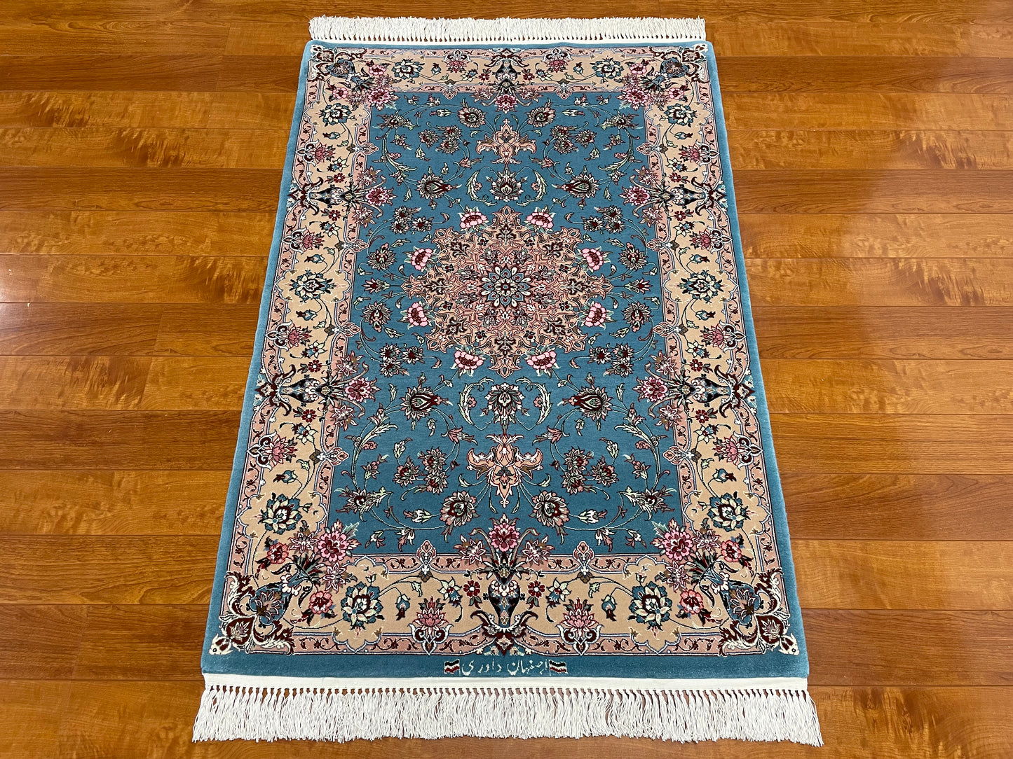 【オンライン限定】イスファハン ダーバリ工房 125cm x 85cm PS9391