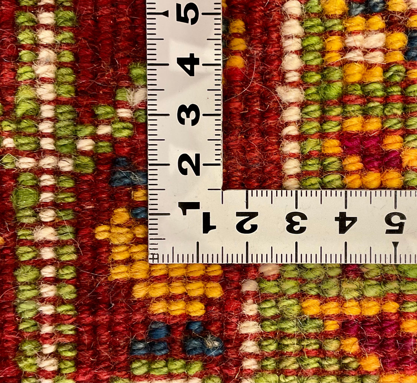 ギャッベ 50cm x 45cm Z2664