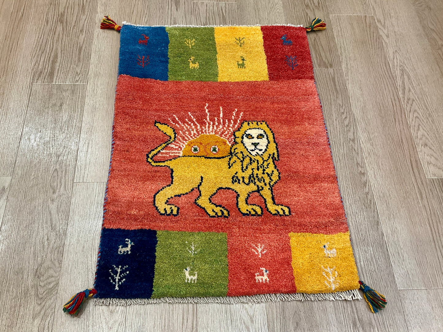 ギャッベ 88cm x 60cm RJ12110