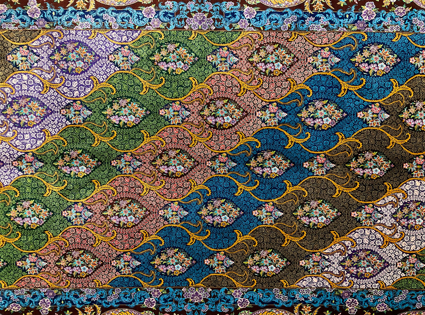 クム ジャムシード工房 210cm x 136cm A22451