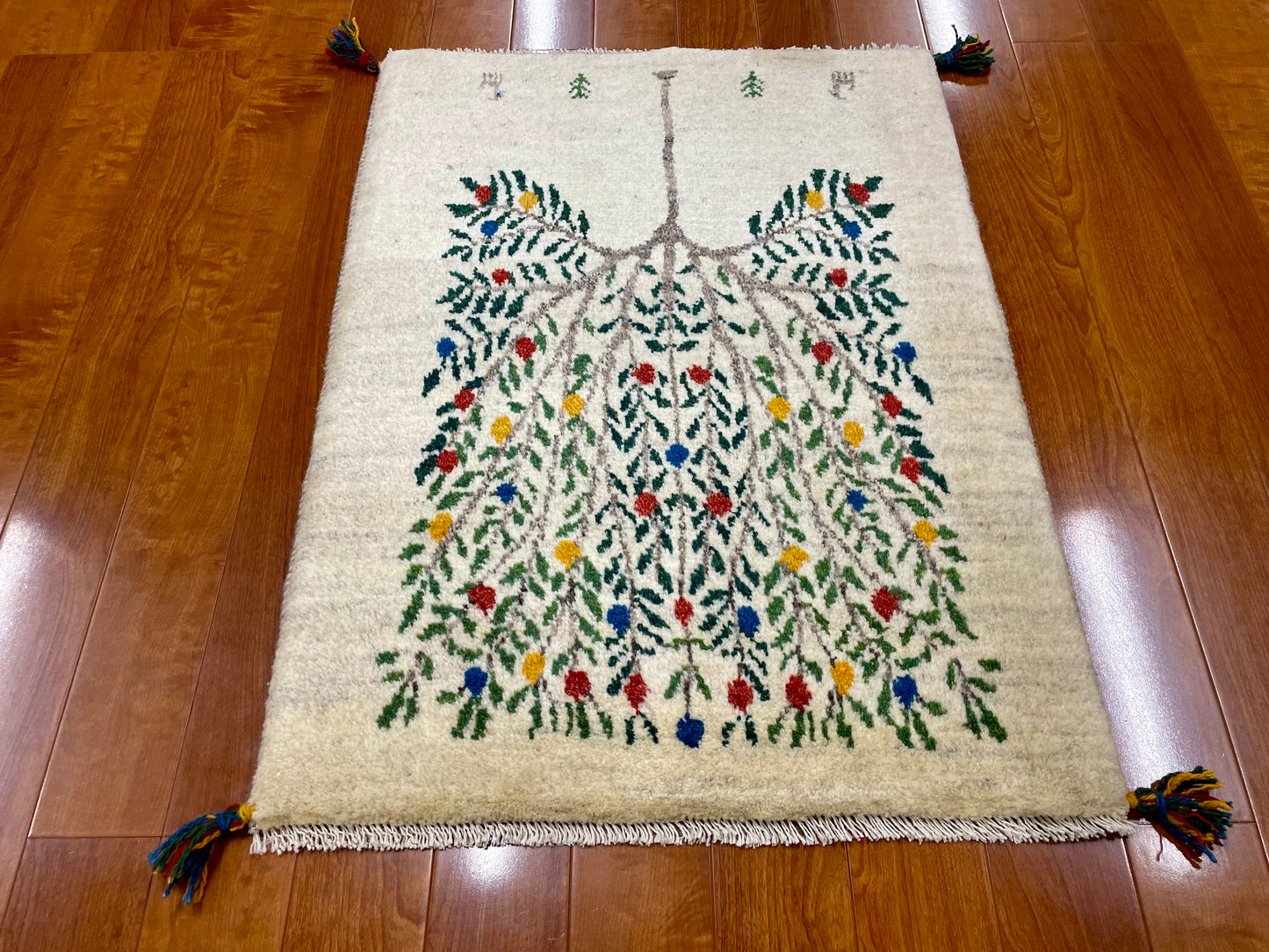 【オンライン限定】ギャッベ 88cm x 66cm RJ13796