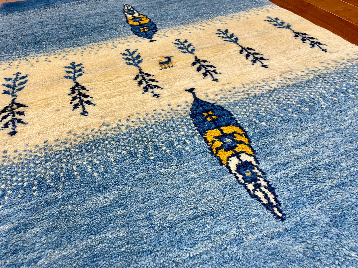 【オンライン限定】ギャッベ 120cm x 83cm RJ7122