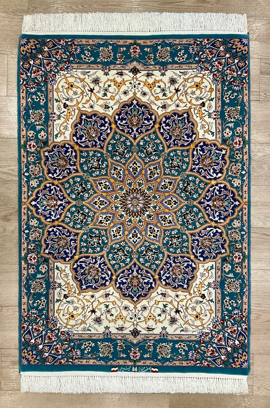 イスファハン ラフィー工房 123cm x 85cm PS4774