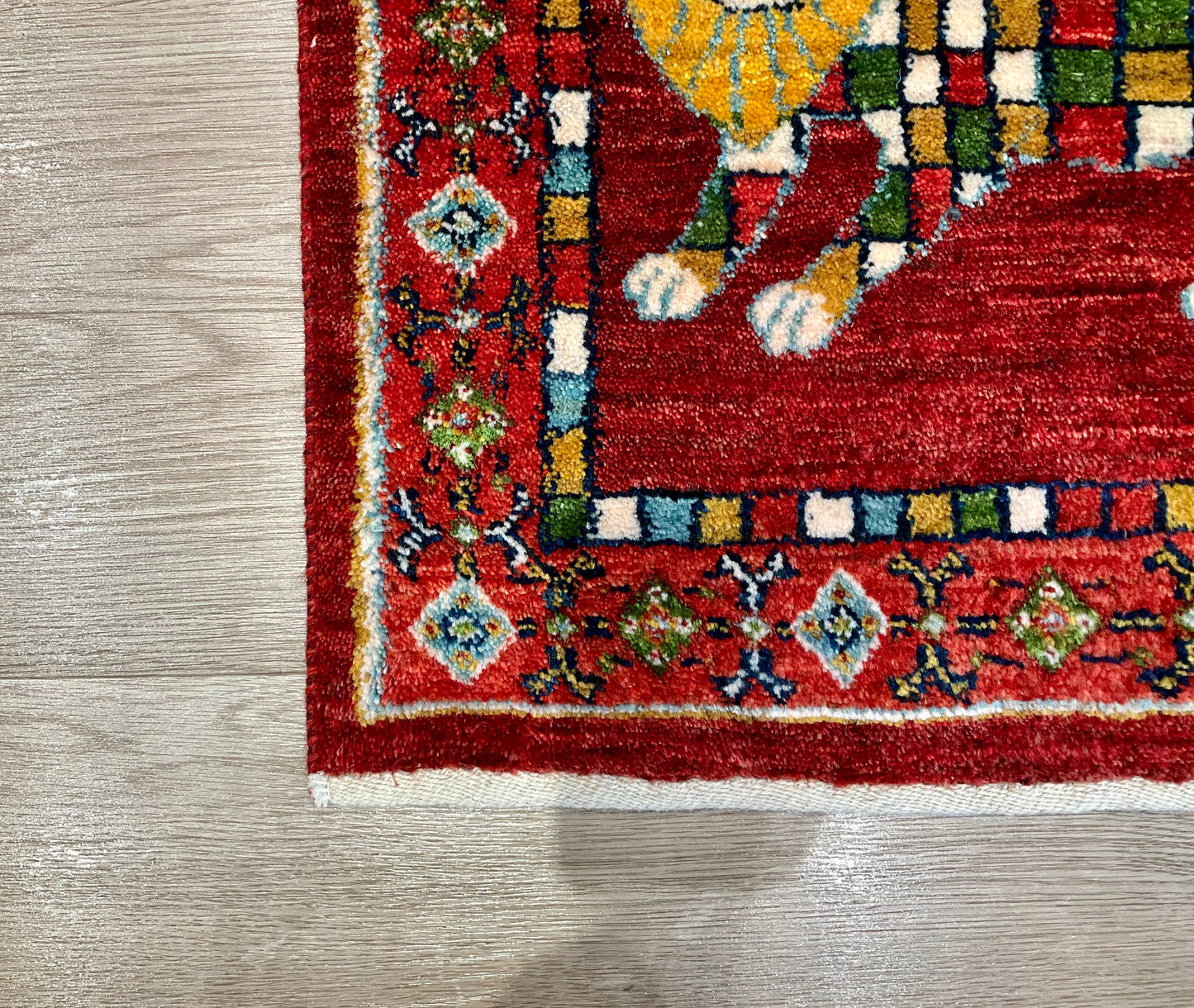 カシュクリギャッベ 93cm x 62cm RJ16092