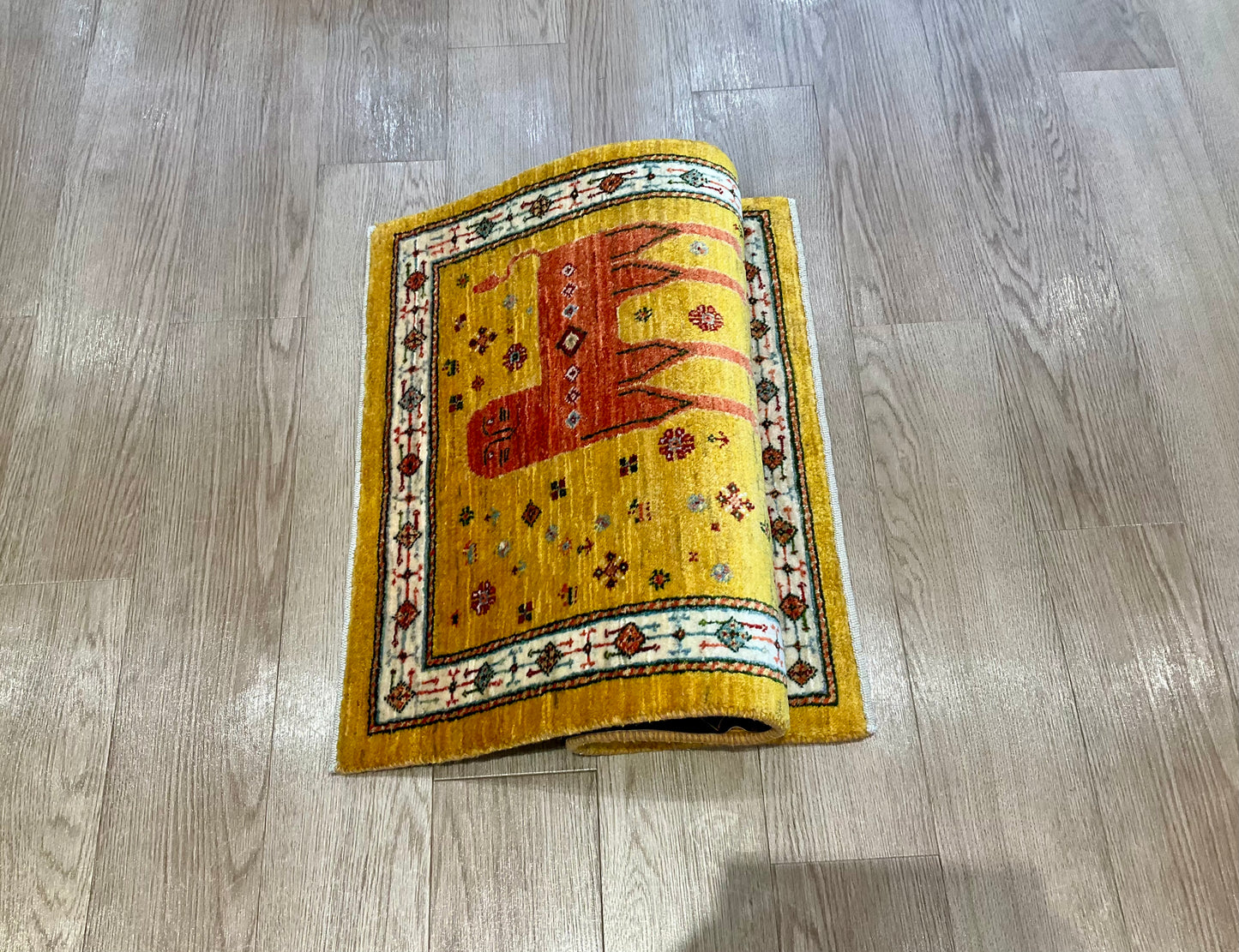 カシュクリギャッベ 100cm x62cm RJ16090