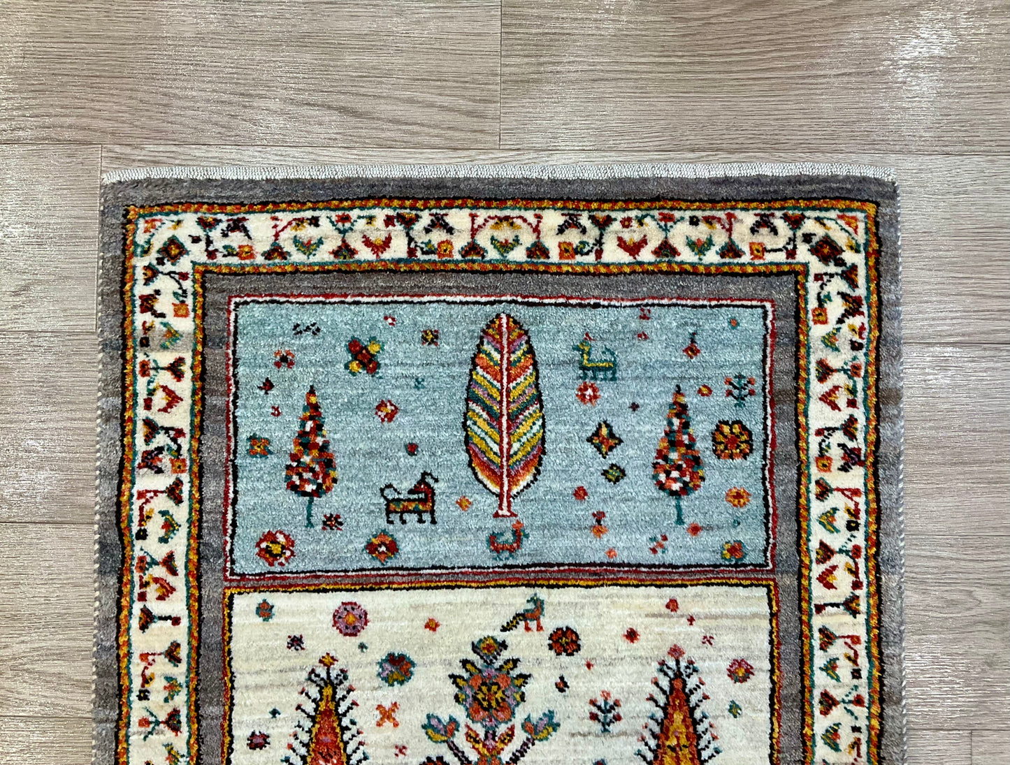 カシュクリギャッベ 89cm x62cm RJ16083