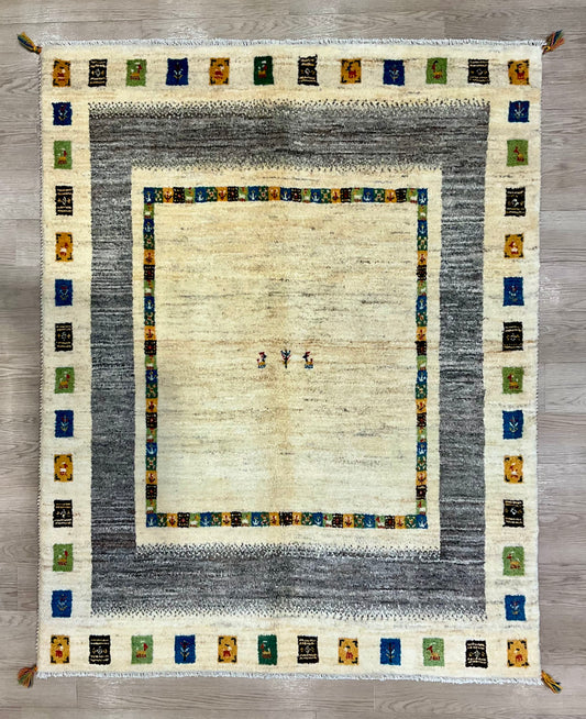 ギャッベ 193cm x 153cm RJ9366