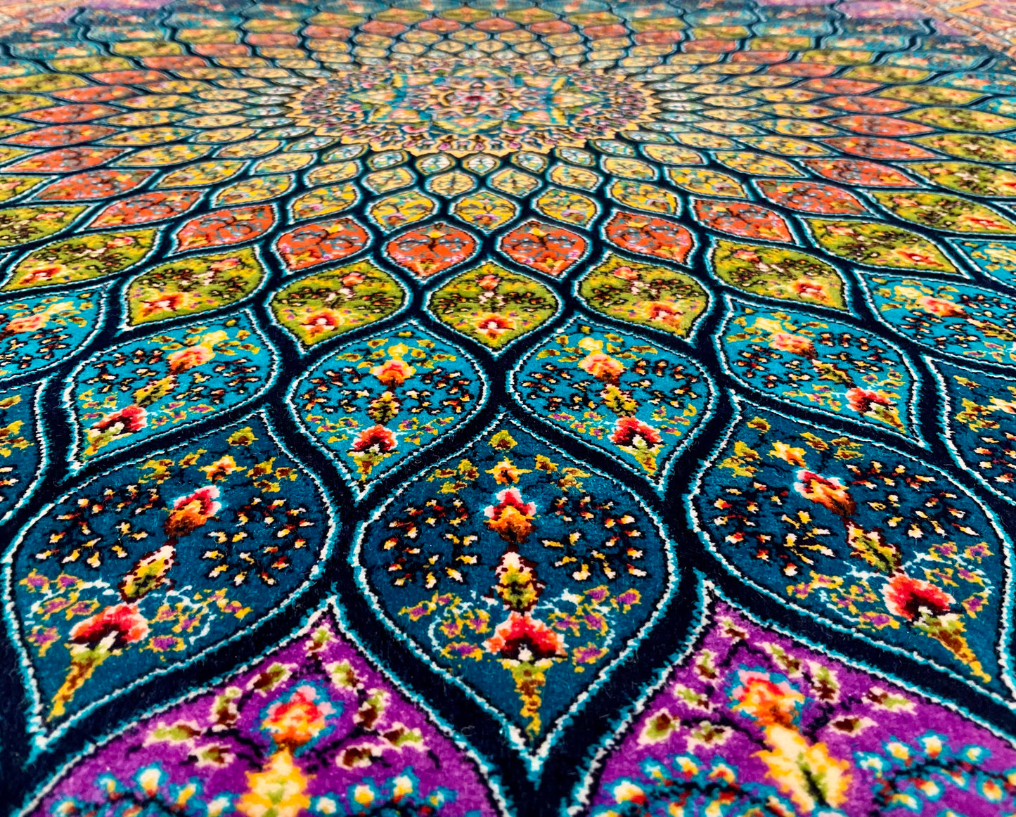 ペルシャンシルク 120cm x 80cm PS11002