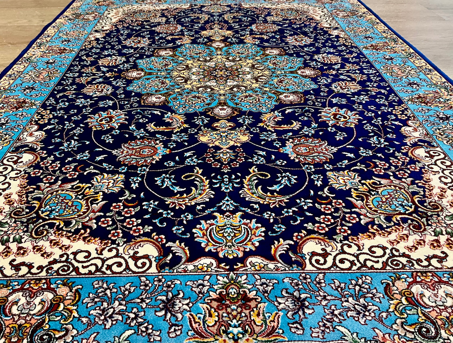 ペルシャンシルク 120cm x 80cm PS10457