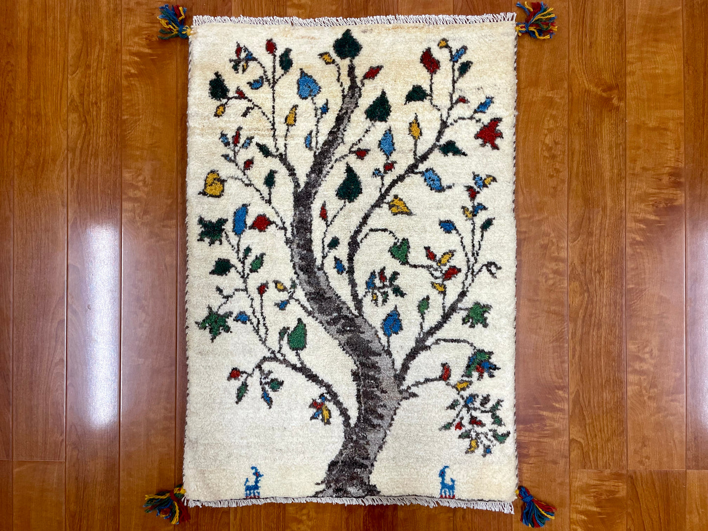 【オンライン限定】ギャッベ 87cm x 60cm RJ13808