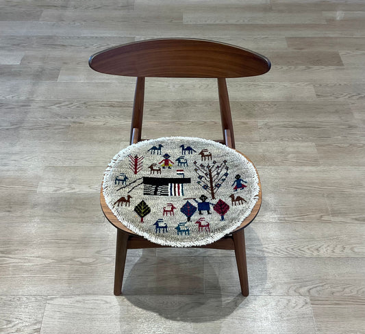 ギャッベ アマレバフト 42cm x 45cm T4835